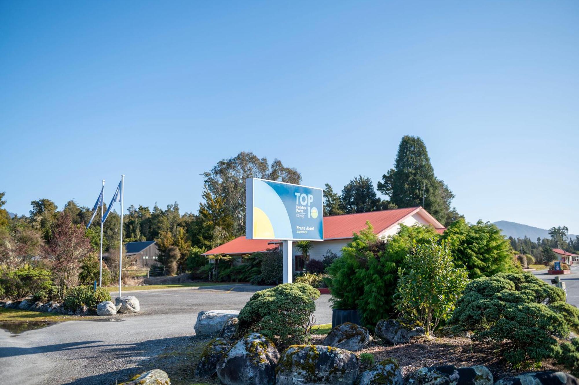 Franz Josef Top 10 Holiday Park Eksteriør bilde