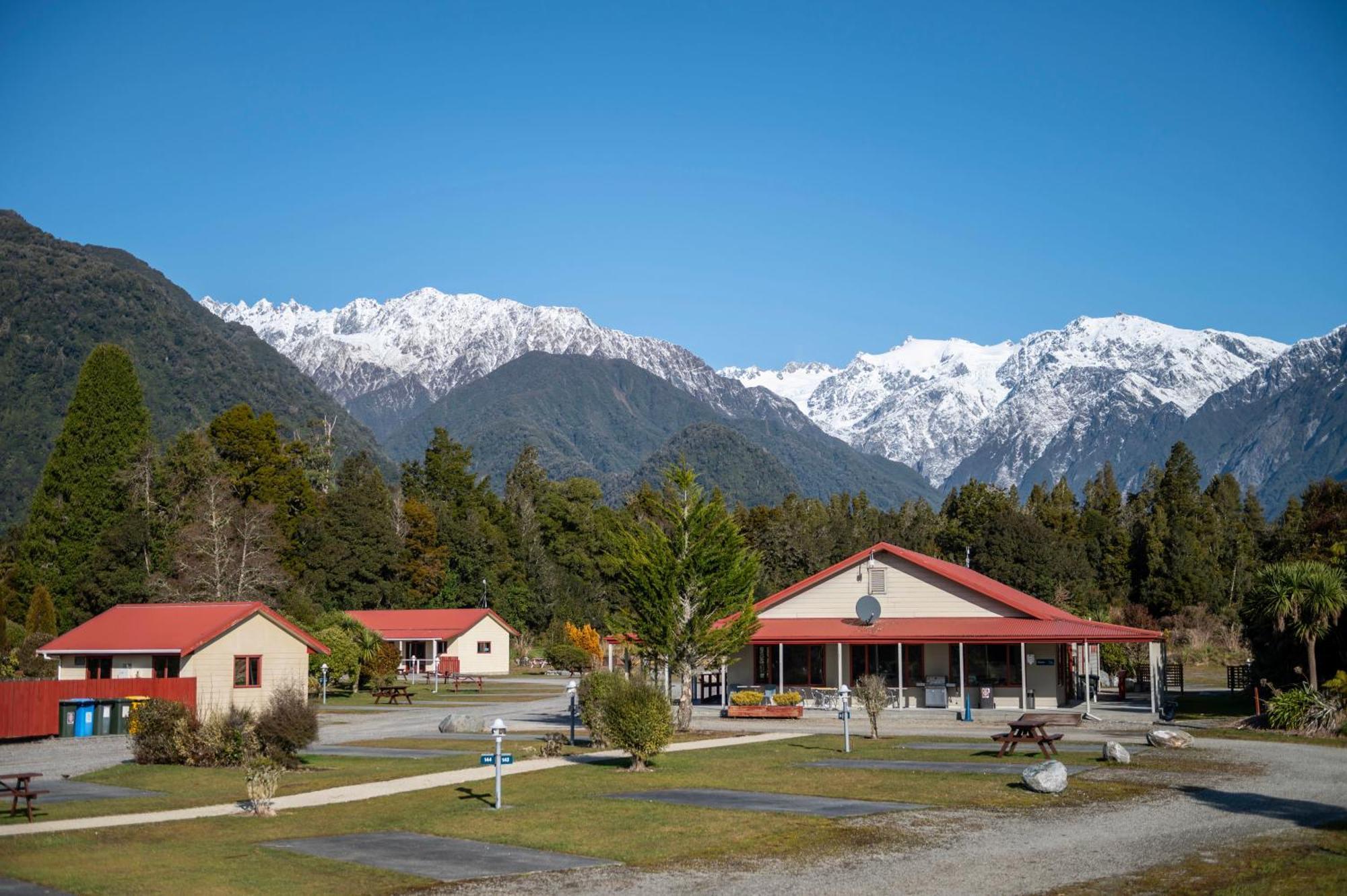 Franz Josef Top 10 Holiday Park Eksteriør bilde